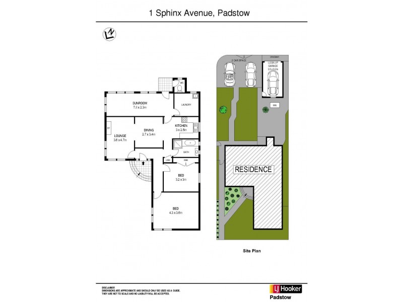 1 Sphinx Avenue, Padstow NSW 2211 Floorplan