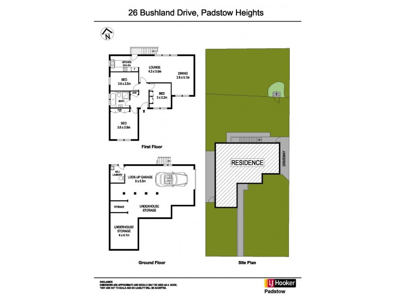 26 Bushland Drive, Padstow Heights NSW 2211 Floorplan