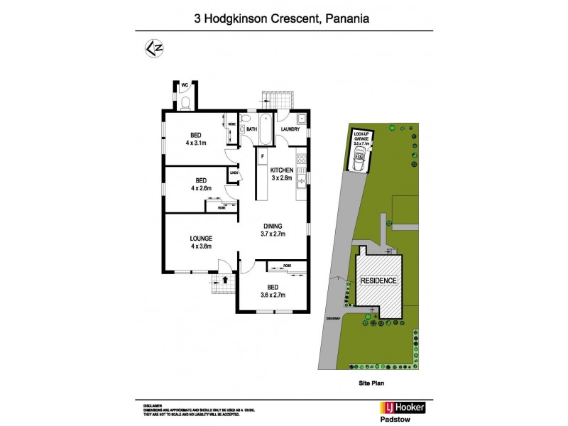 3 Hodgkinson Crescent, Panania NSW 2213 Floorplan
