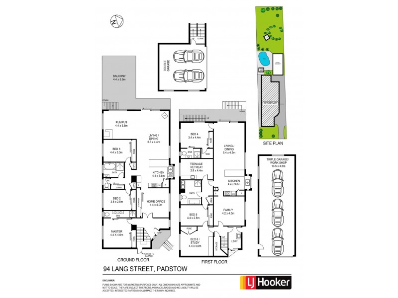 94 Lang Street, Padstow NSW 2211 Floorplan