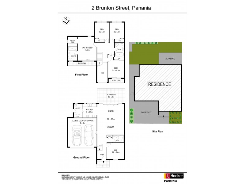 2 Brunton Street, Panania NSW 2213 Floorplan