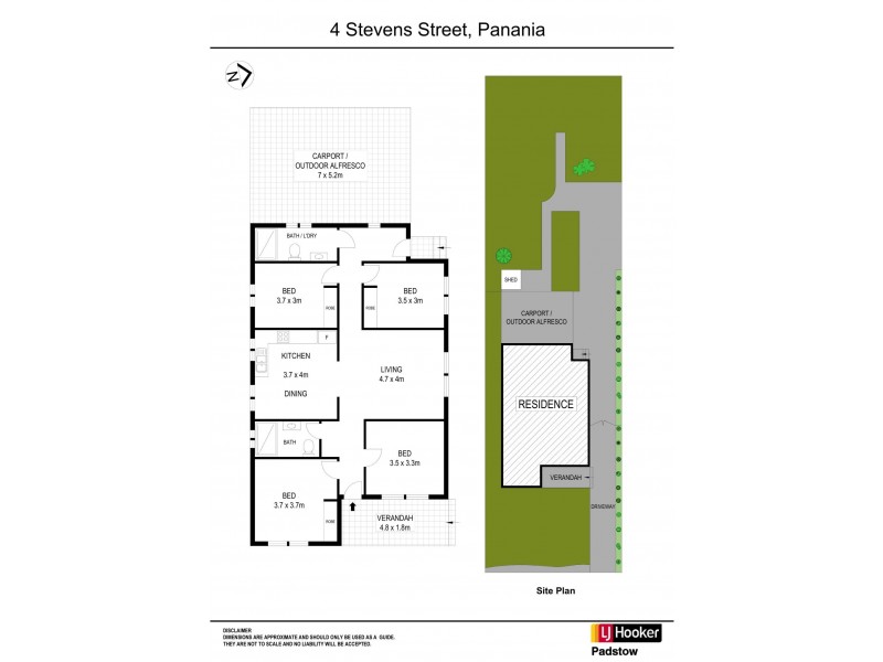 4 Stevens Street, Panania NSW 2213 Floorplan