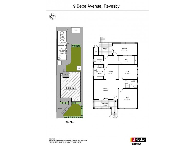 9 Bebe Avenue, Revesby NSW 2212 Floorplan