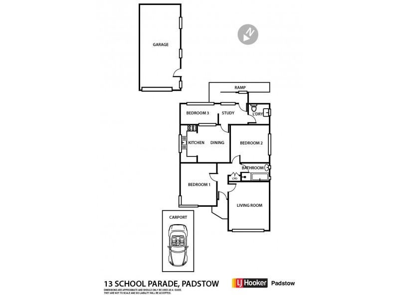 13 School Parade, Padstow NSW 2211 Floorplan