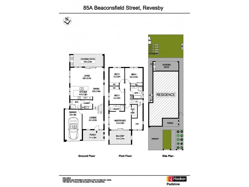 85A Beaconsfield Street, Revesby NSW 2212 Floorplan