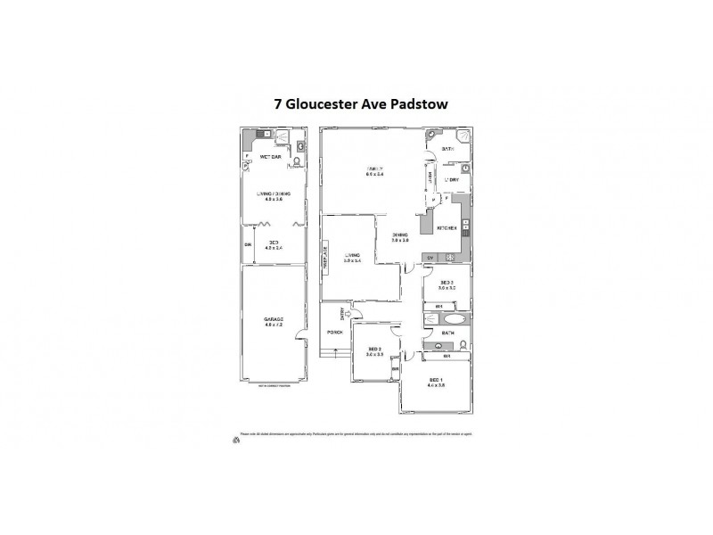 7 Gloucester Avenue, Padstow NSW 2211 Floorplan
