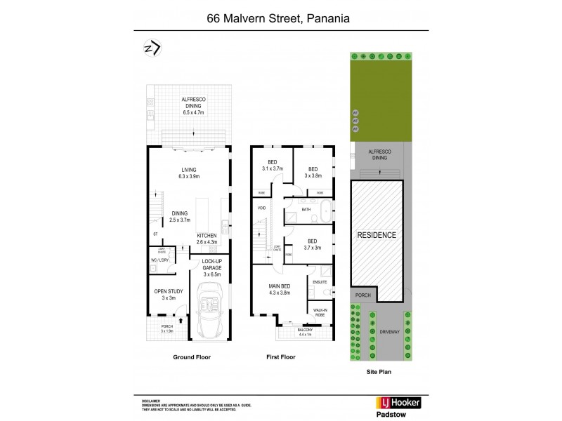 66 Malvern Street, Panania NSW 2213 Floorplan