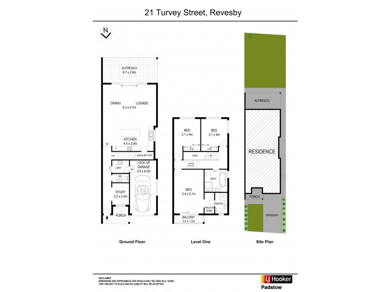21 Turvey Street, Revesby NSW 2212 Floorplan