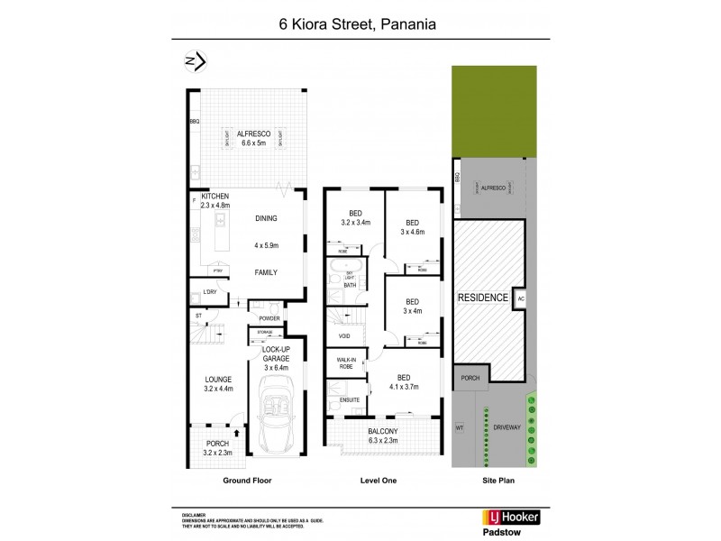 6 Kiora Street, Panania NSW 2213 Floorplan