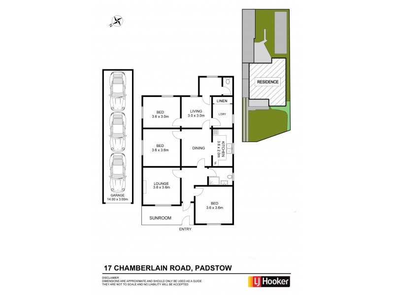 17 Chamberlain Road, Padstow NSW 2211 Floorplan
