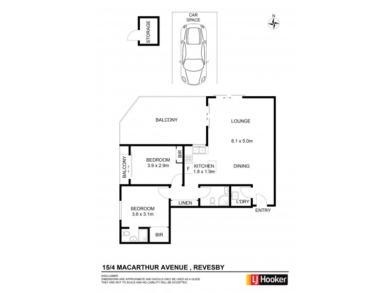 15/4 MacArthur Avenue, Revesby NSW 2212 Floorplan
