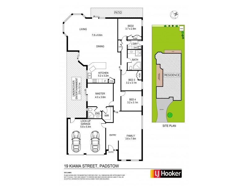 19 Kiama Street, Padstow NSW 2211 Floorplan