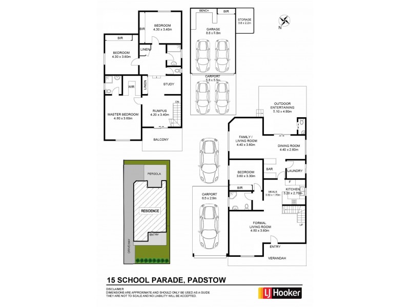 15 School Parade, Padstow NSW 2211 Floorplan