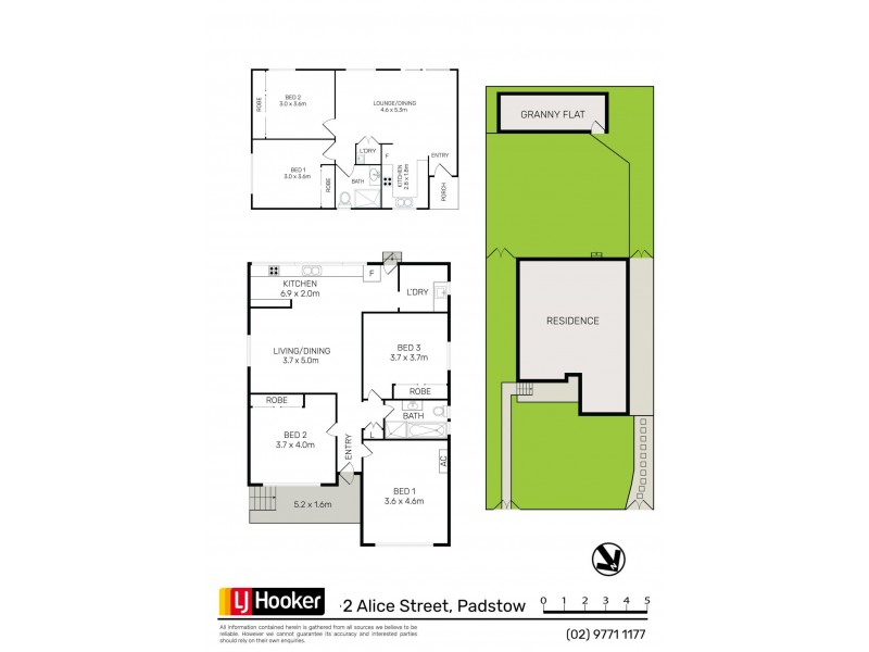 2 Alice Street, Padstow NSW 2211 Floorplan
