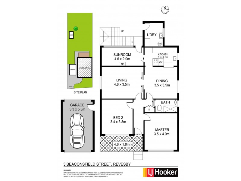3 Beaconsfield Street, Revesby NSW 2212 Floorplan