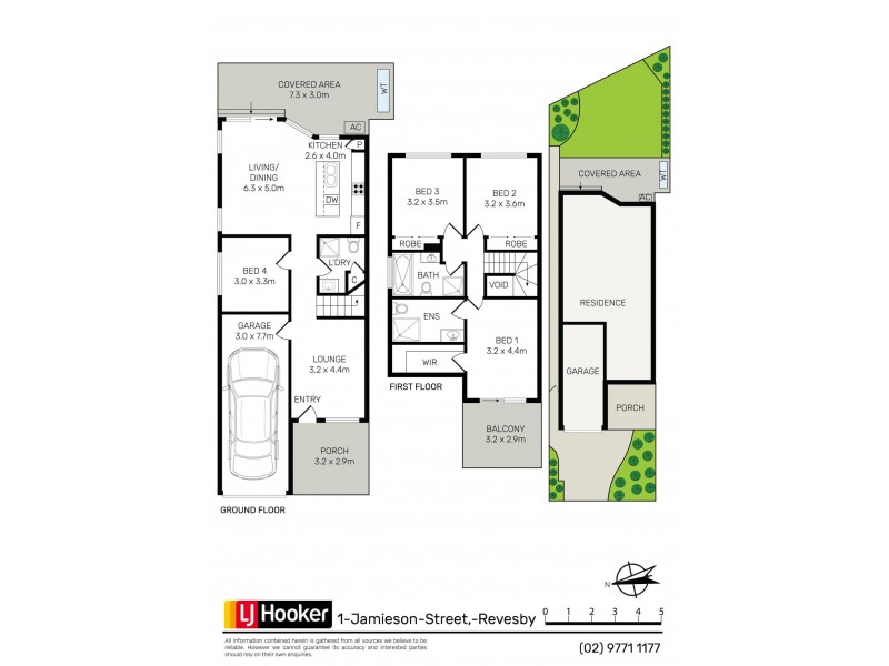 1 Jamieson Street, Revesby NSW 2212 Floorplan