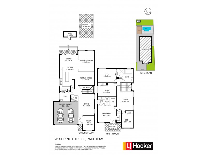 26 Spring Street, Padstow NSW 2211 Floorplan