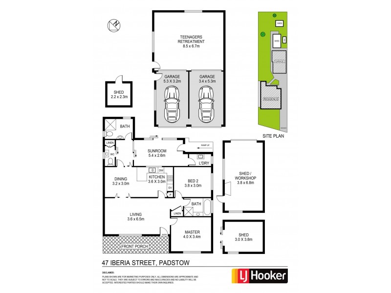 47 Iberia Street, Padstow NSW 2211 Floorplan