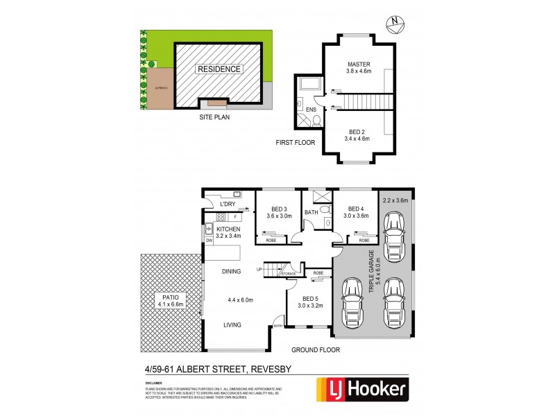 4/59-61 Albert Street, Revesby NSW 2212 Floorplan