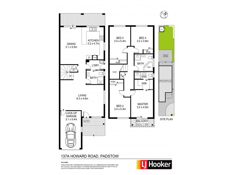 137A Howard Road, Padstow NSW 2211 Floorplan