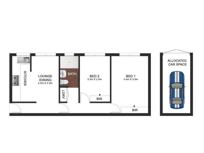 17/55 Alice Street, Wiley Park NSW 2195 Floorplan