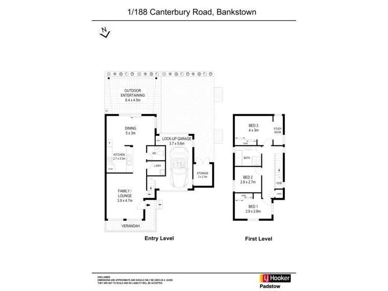 1/188 Canterbury Road, Bankstown NSW 2200 Floorplan