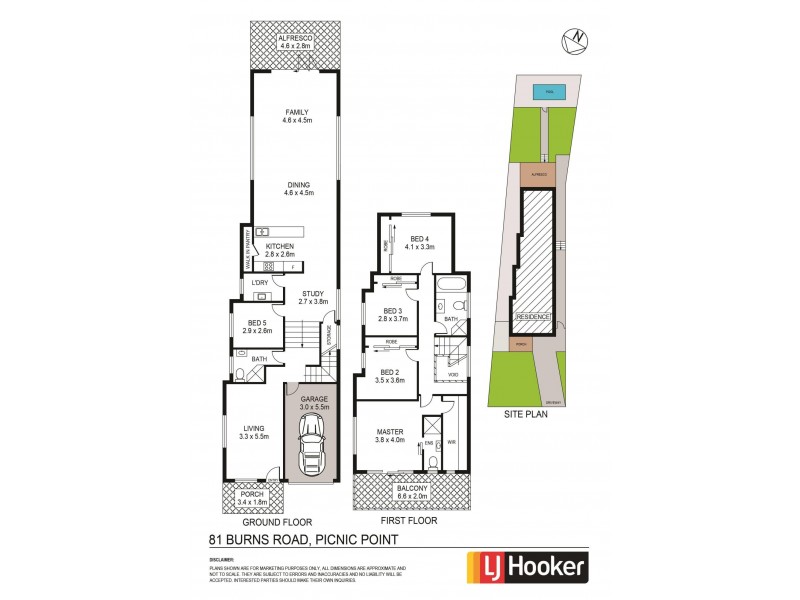 81 Burns Road, Picnic Point NSW 2213 Floorplan