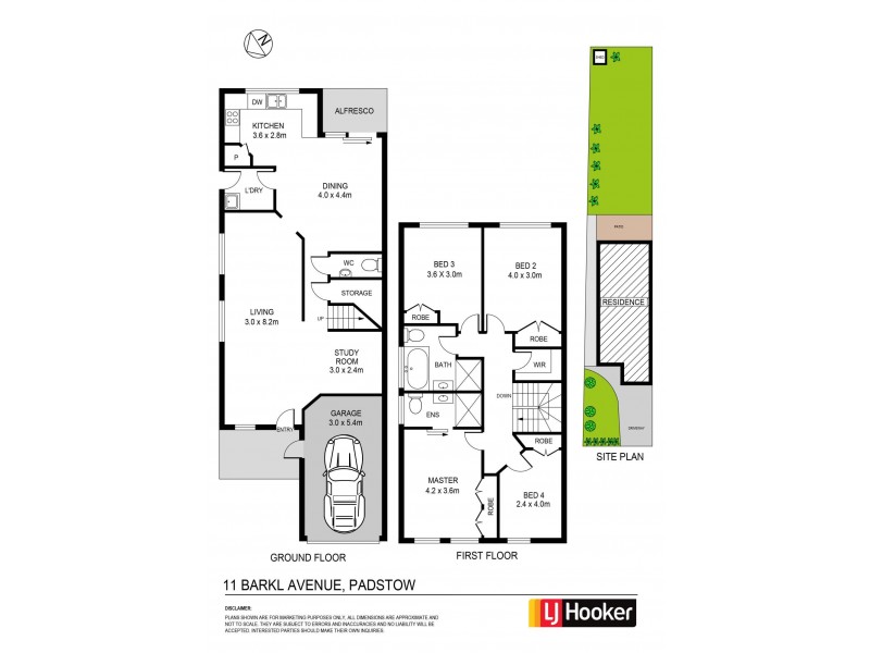 11 Barkl Avenue, Padstow NSW 2211 Floorplan