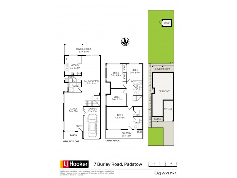 7 Burley Road, Padstow NSW 2211 Floorplan