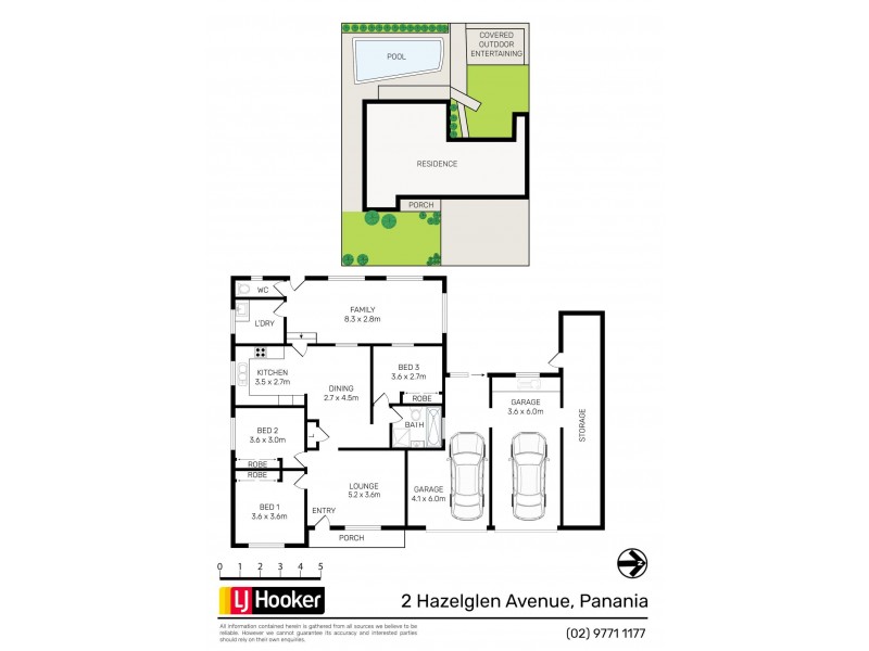2 Hazelglen Avenue, Panania NSW 2213 Floorplan