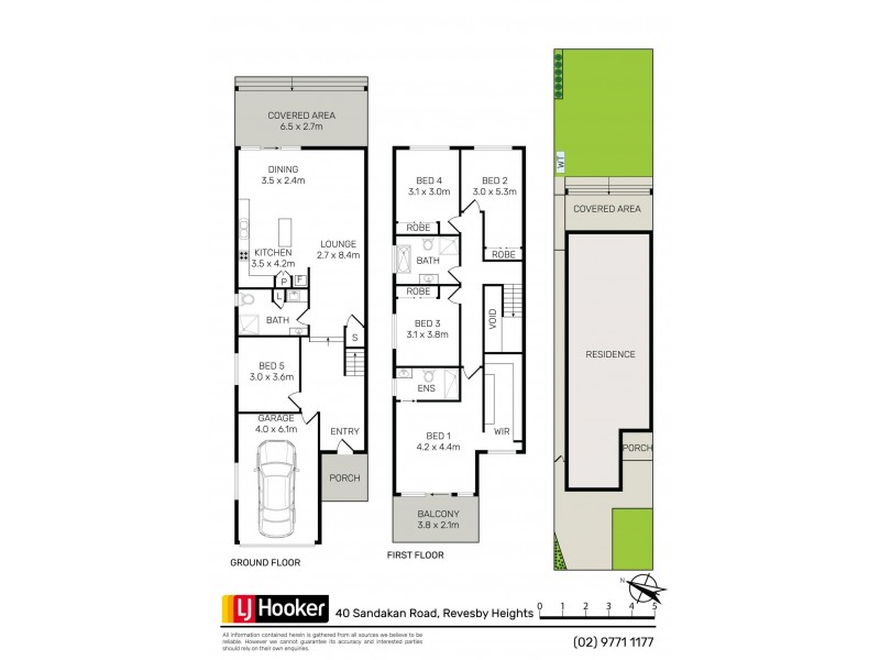 40 Sandakan Road, Revesby Heights NSW 2212 Floorplan