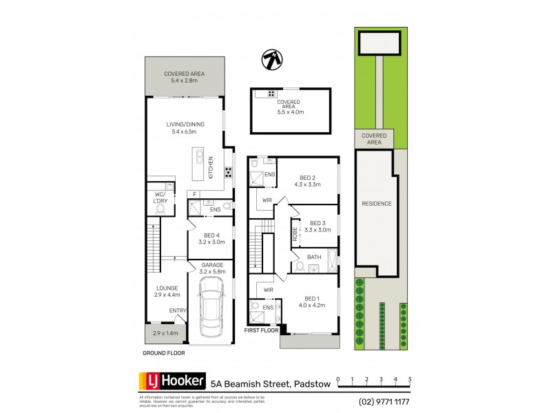 5A Beamish Street, Padstow NSW 2211 Floorplan