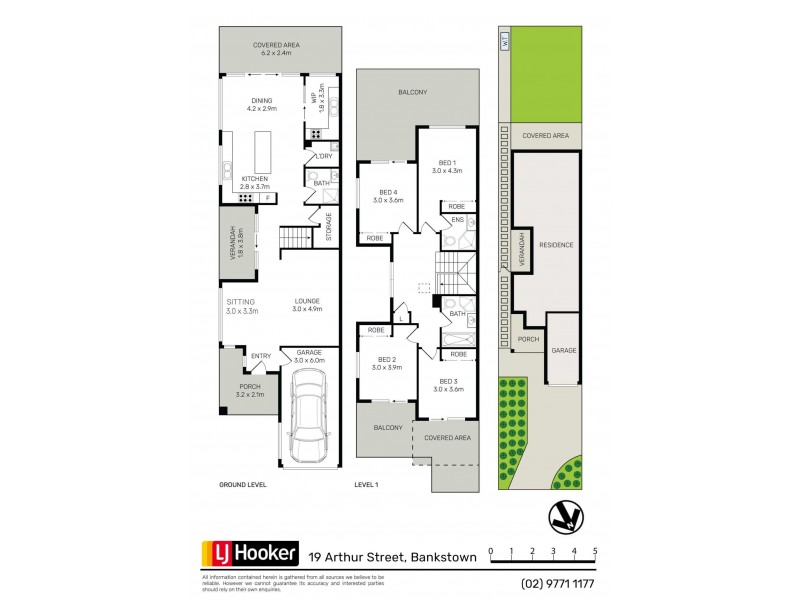 19 Arthur Street, Bankstown NSW 2200 Floorplan
