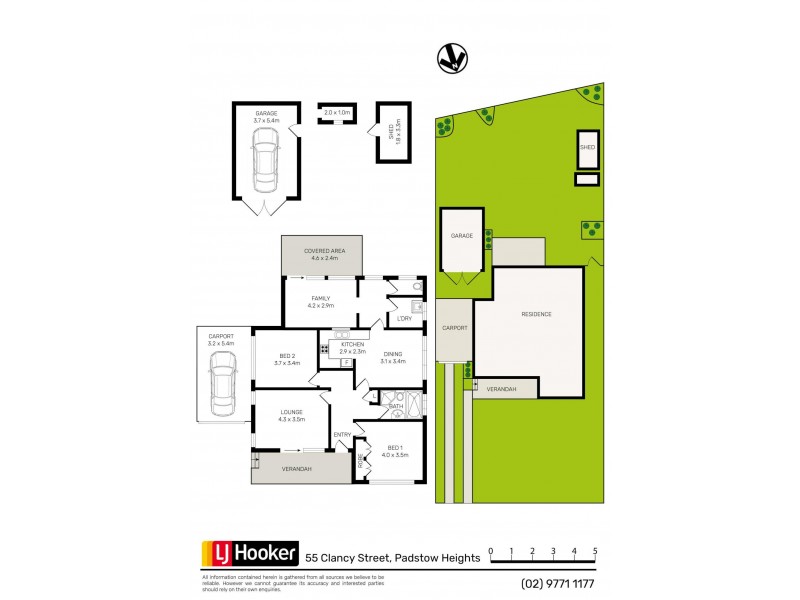 55 Clancy Street, Padstow Heights NSW 2211 Floorplan