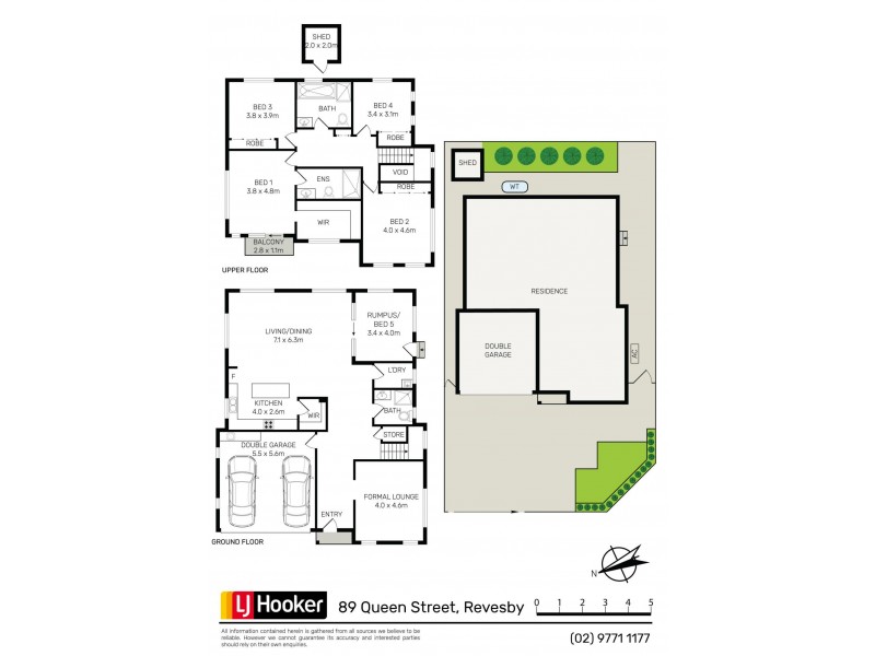 89 Queen Street, Revesby NSW 2212 Floorplan