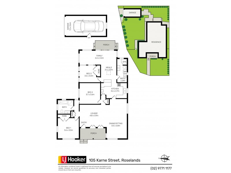 105 Karne Street, Roselands NSW 2196 Floorplan