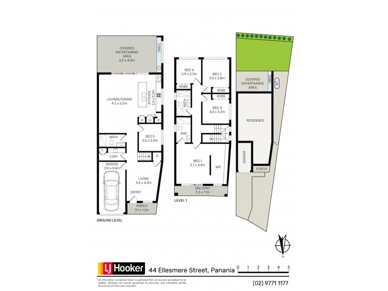 44 Ellesmere Street, Panania NSW 2213 Floorplan