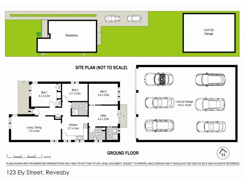123 Ely Street, Revesby NSW 2212 Floorplan
