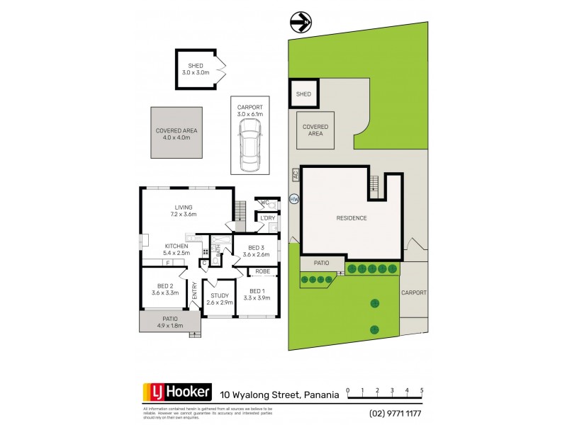 10 Wyalong Street, Panania NSW 2213 Floorplan
