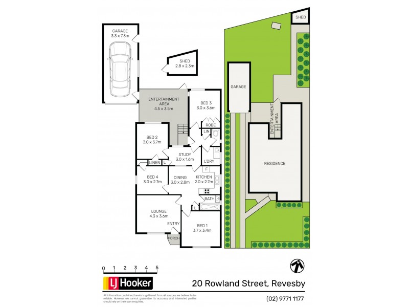 20 Rowland Street, Revesby NSW 2212 Floorplan