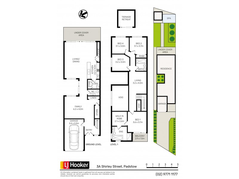 3A Shirley Street, Padstow NSW 2211 Floorplan