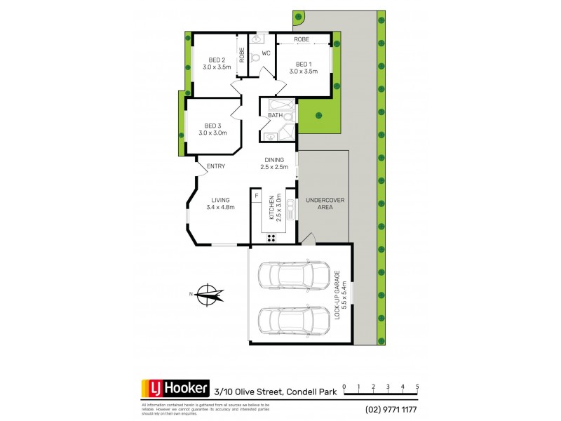 3/10 Olive Street, Condell Park NSW 2200 Floorplan