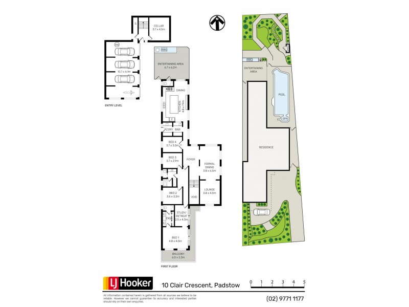 10 Clair Crescent, Padstow Heights NSW 2211 Floorplan