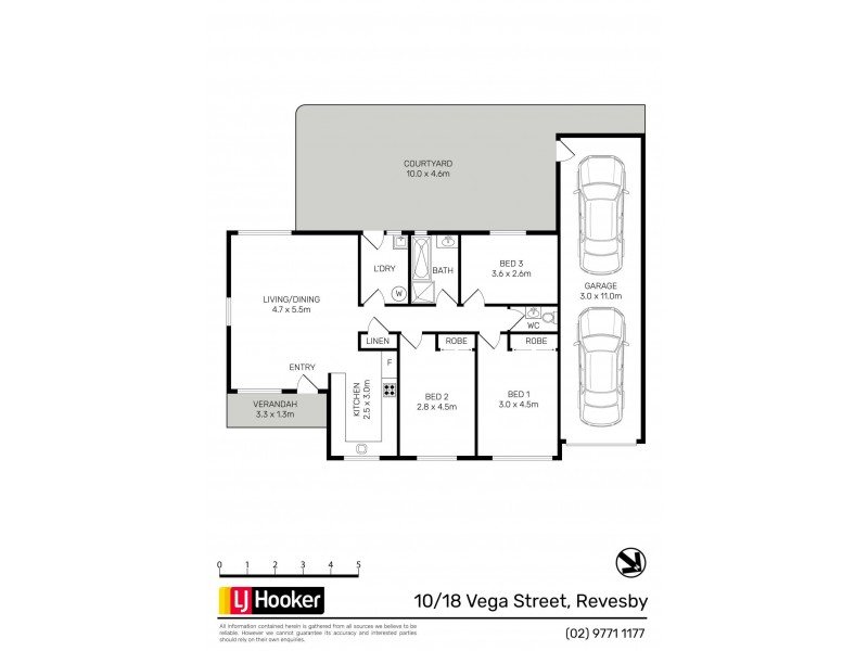 10/18 Vega Street, Padstow NSW 2211 Floorplan