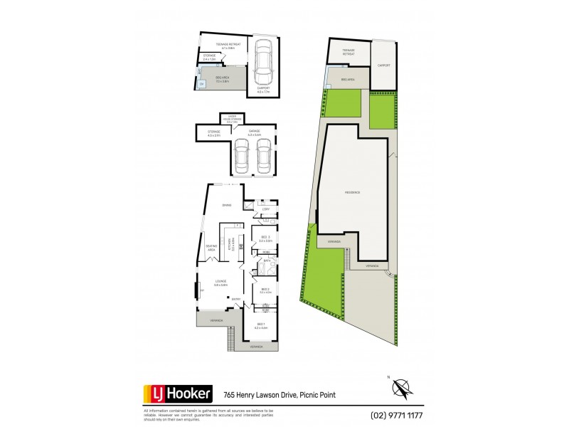 765 Henry Lawson Drive, Picnic Point NSW 2213 Floorplan