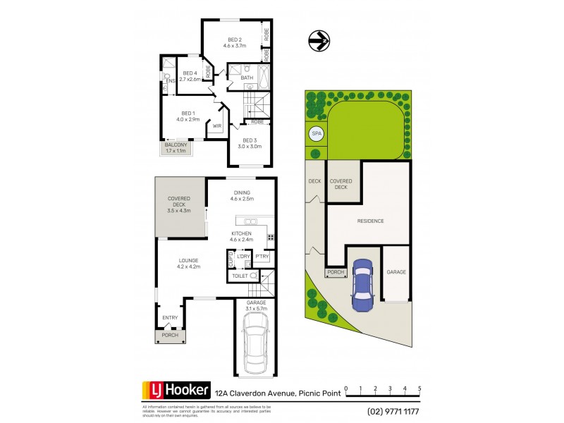 12A Claverdon Avenue, Picnic Point NSW 2213 Floorplan