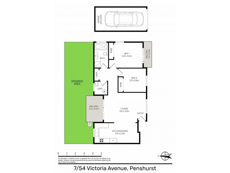 7/54 Victoria Avenue, Penshurst NSW 2222 Floorplan