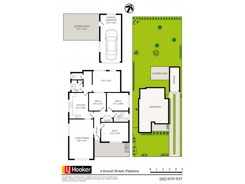 6 Dravet Street, Padstow NSW 2211 Floorplan
