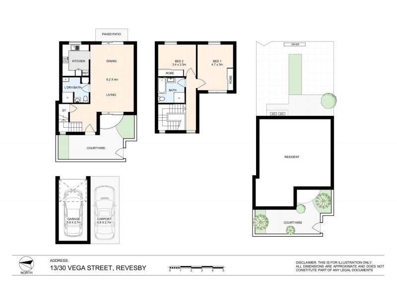 13/30 Vega Street, Revesby NSW 2212 Floorplan