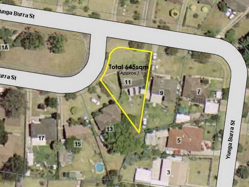 11 Yunga Burra Street, Villawood NSW 2163